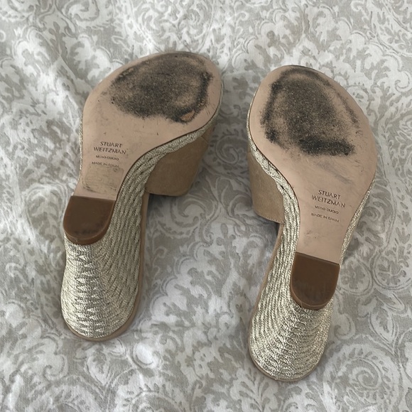 Stuart Weitzman Wedge Sandals - Picture 2 of 3